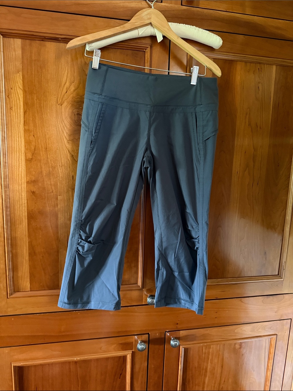 lululemon athletica Kids Cropped Leggings - Charcoal